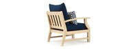 Kooper™ Set of 2 Sunbrella® Outdoor Club Chairs - Navy Blue