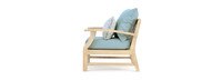 Kooper™ Set of 2 Sunbrella® Outdoor Club Chairs - Spa Blue