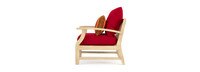 Kooper™ Club Chairs - Sunset Red