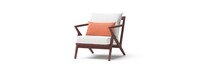 Vaughn™ Set of 2 Outdoor Club Chairs - Cast Coral