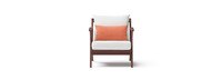 Vaughn™ Set of 2 Outdoor Club Chairs - Cast Coral