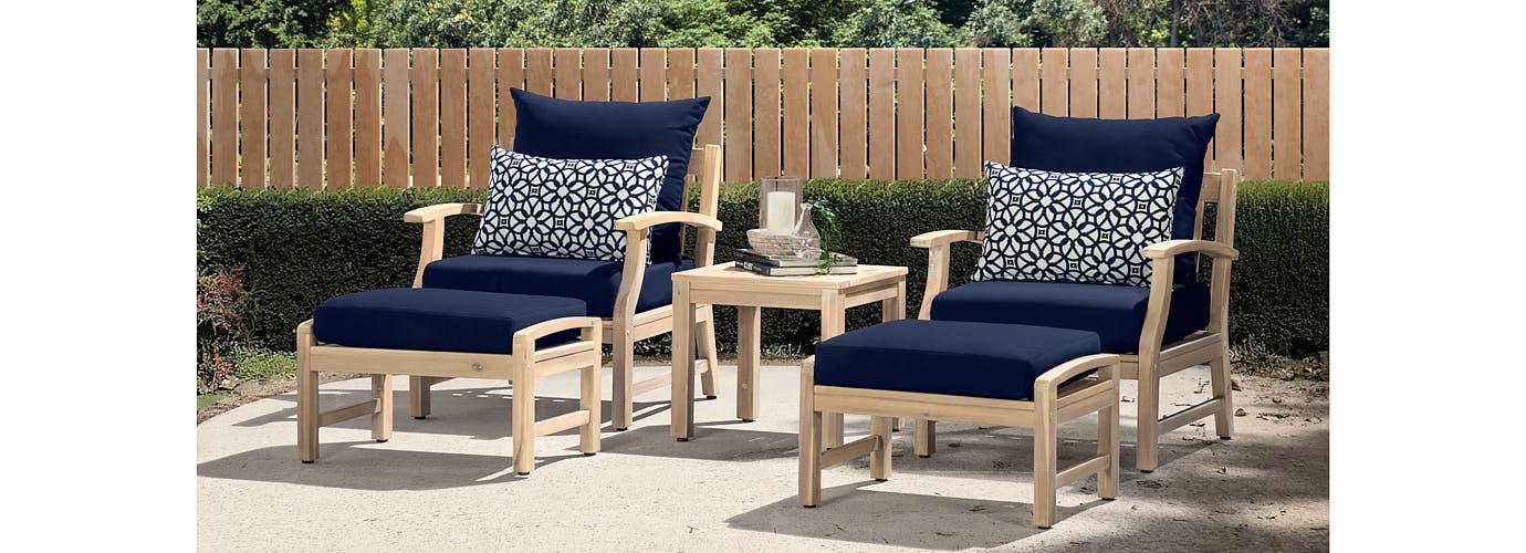 RST Brands Kooper Club Chair & Ottoman - Thumbnail 4
