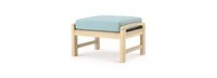 Kooper™ 5 Piece Sunbrella® Outdoor Club Chair & Ottoman Set - Spa Blue