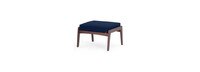 Vaughn™ 5 Piece Outdoor Club Chair and Ottoman Set - Navy Blue