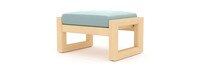 Benson™ Club Ottomans - Bliss Blue