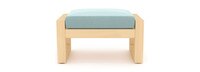 Benson™ Club Ottomans - Bliss Blue