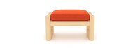 Benson™ Club Ottomans - Tikka Orange