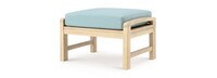Kooper™ Club Ottomans - Bliss Blue