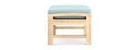 Kooper™ Club Ottomans - Bliss Blue