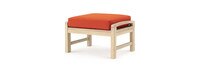 Kooper™ Club Ottomans - Tikka Orange