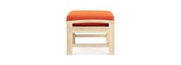 Kooper™ Club Ottomans - Tikka Orange