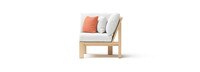 Benson™ Corner Chair - Cast Coral