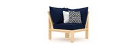 Benson™ Sunbrella® Outdoor Corner Chair - Navy Blue