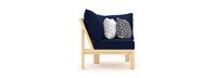 Benson™ Sunbrella® Outdoor Corner Chair - Navy Blue