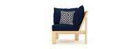 Benson™ Sunbrella® Outdoor Corner Chair - Navy Blue