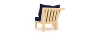 Benson™ Sunbrella® Outdoor Corner Chair - Navy Blue
