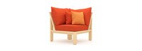 Benson™ Corner Chair - Tikka Orange