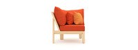 Benson™ Corner Chair - Tikka Orange