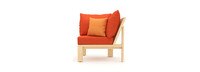 Benson™ Corner Chair - Tikka Orange