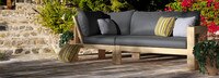 Benson™ Corner Chair - Tikka Orange