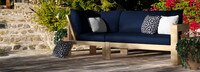 Benson™ Corner Chair - Tikka Orange