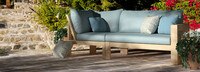 Benson™ Corner Chair - Tikka Orange