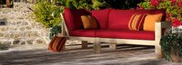 Benson™ Corner Chair - Tikka Orange