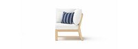 Kooper™ Corner Chair - Centered Ink