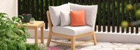 Kooper™ Sunbrella® Outdoor Corner Chair - Navy Blue