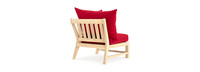 Kooper™ Corner Chair - Sunset Red