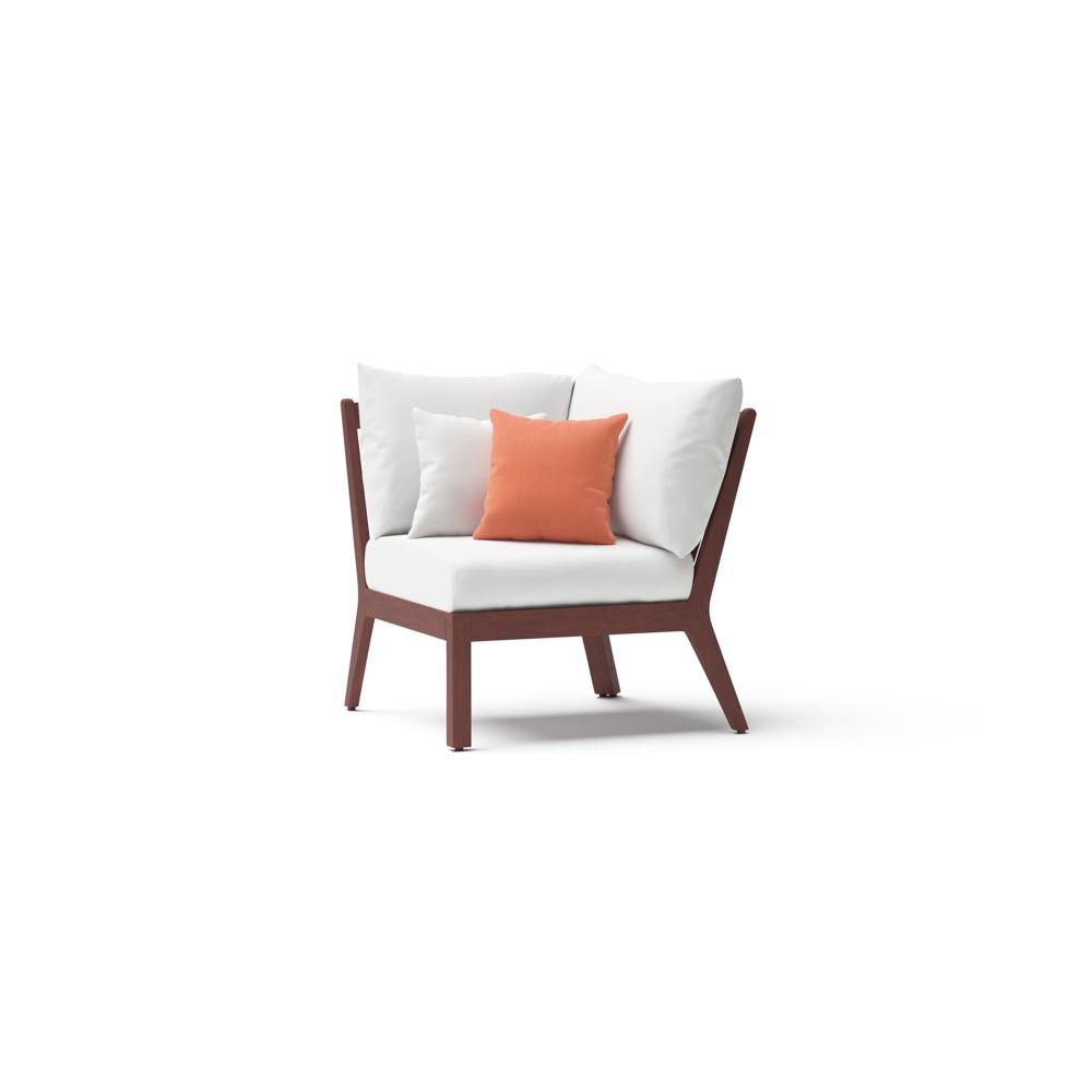 Vaughn™ Outdoor Corner Chair - Cast Coral