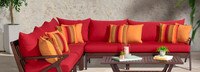 Vaughn™ Outdoor Corner Chair - Spa Blue