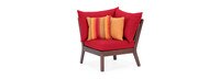 Vaughn™ Outdoor Corner Chair - Sunset Red
