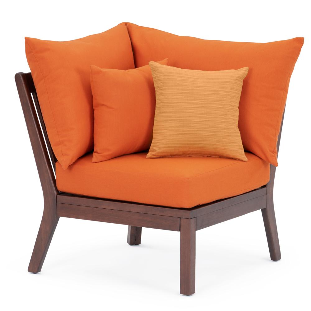 Vaughn™ Outdoor Corner Chair - Tikka Orange