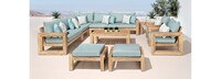Benson™ 11 Piece Sunbrella® Outdoor Estate Collection - Navy Blue
