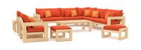 Benson™ 11 Piece Estate Collection - Tikka Orange