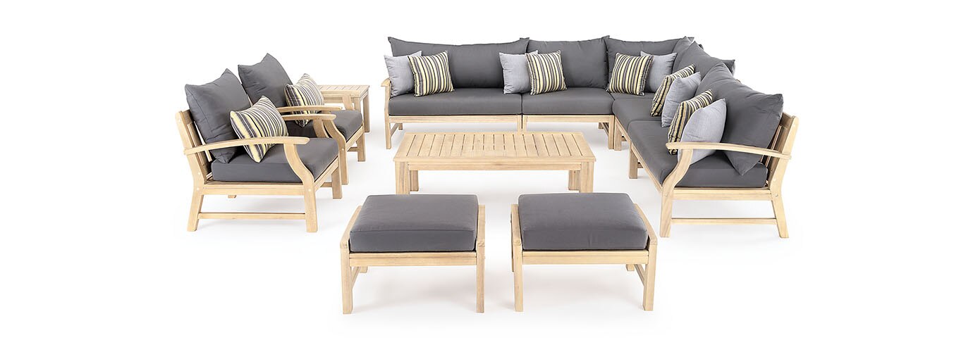 Kooper 11 Piece Sunbrella Outdoor Estate Collection - Thumbnail 2