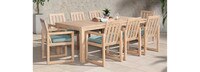 Benson 19 Piece Sunbrella® Outdoor Patio Estate Collection - Spa Blue