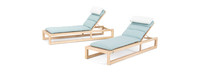 Benson™ Chaise Lounges - Bliss Blue