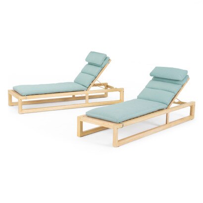 Benson™ Chaise Lounges - Bliss Blue