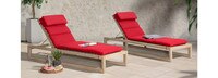 Benson™ Chaise Lounges - Navy Blue