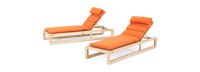 Benson™ Chaise Lounges - Tikka Orange