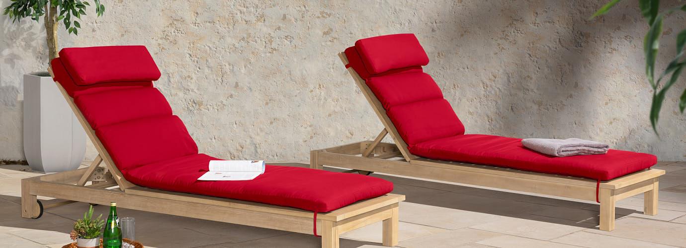Kooper Chaise Lounges with Cushions - Thumbnail 5