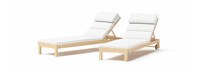 Kooper™ Chaise Lounges - Bliss Linen