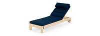 Kooper™ Set of 2 Sunbrella® Outdoor Chaise Lounges - Navy Blue
