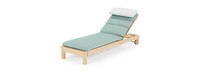 Kooper™ Set of 2 Sunbrella® Outdoor Chaise Lounges - Spa Blue