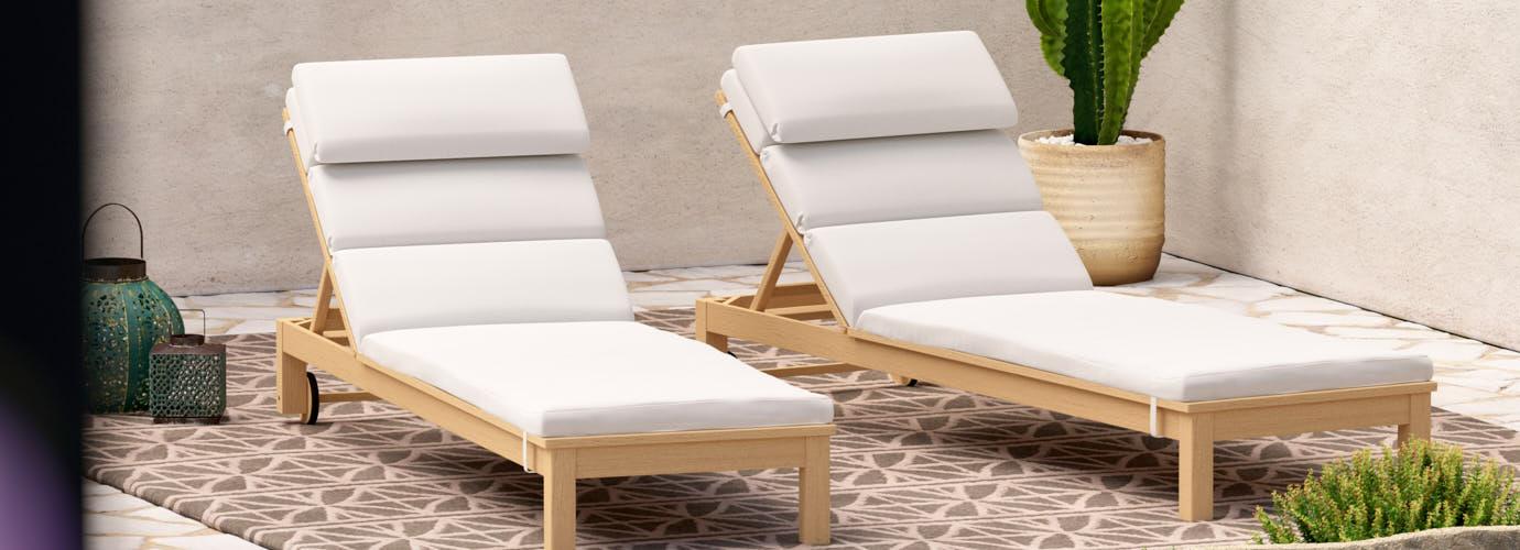 RST Brands Kooper Outdoor Chaise Lounge - Thumbnail 5