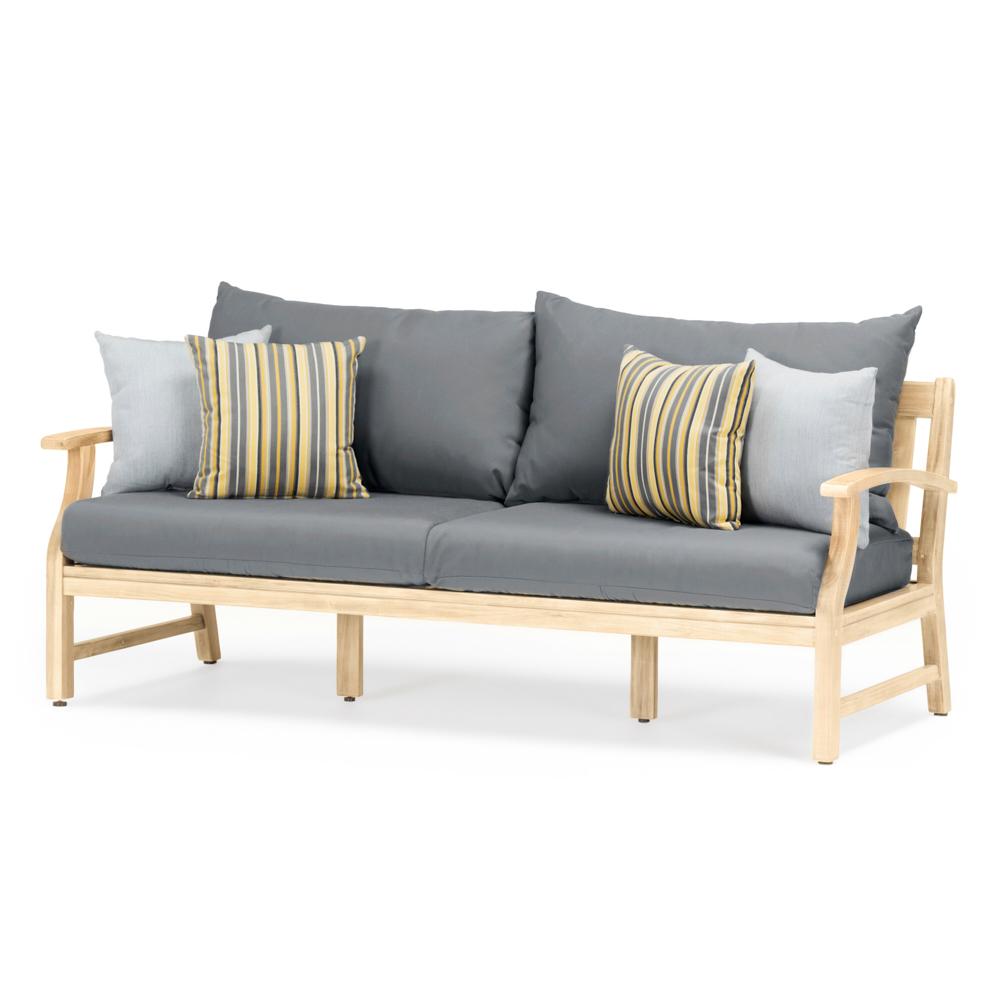 Kooper™ 76in Sunbrella® Outdoor Sofa - Charcoal Gray