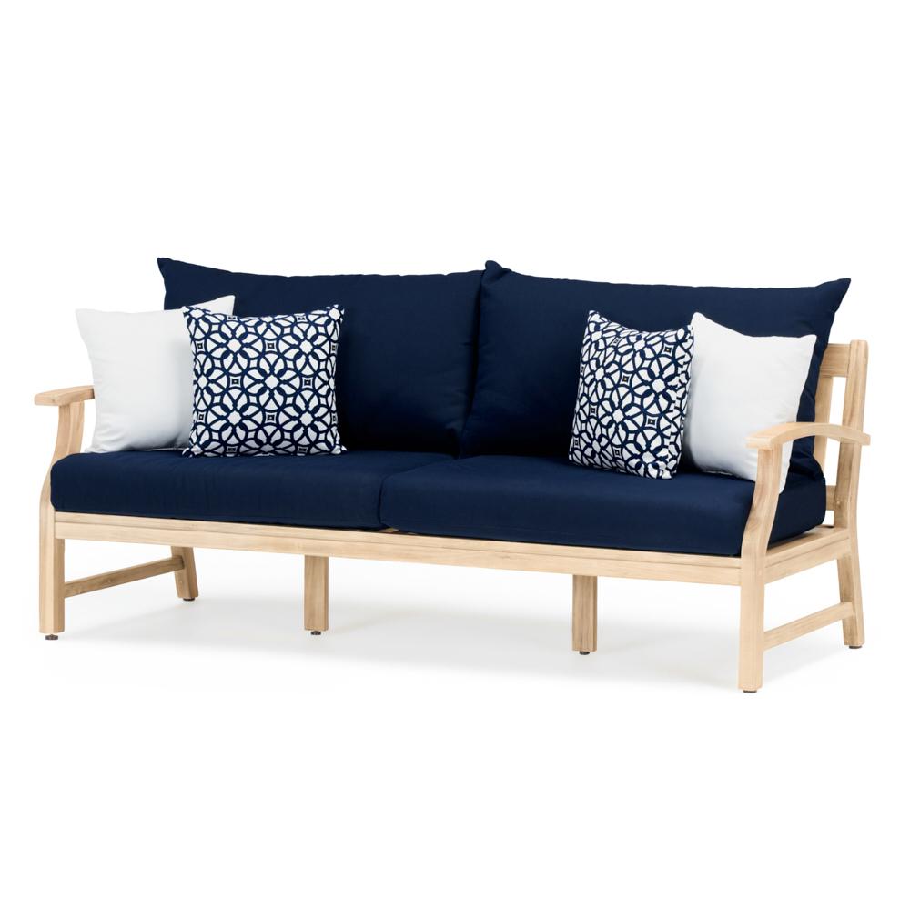 Kooper™ 76in Sunbrella® Outdoor Sofa - Navy Blue