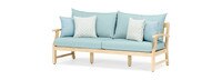 Kooper™ 76in Sunbrella® Outdoor Sofa - Spa Blue